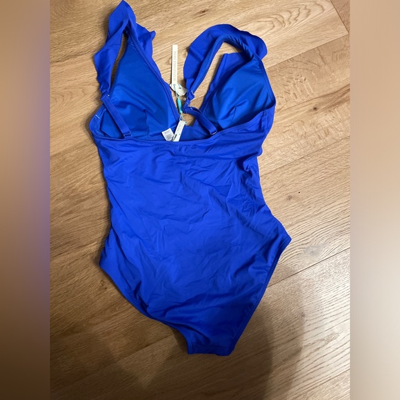 Sea level swim Australia essentials frill one piece swimsuit size 6 - Picture 5 of 8